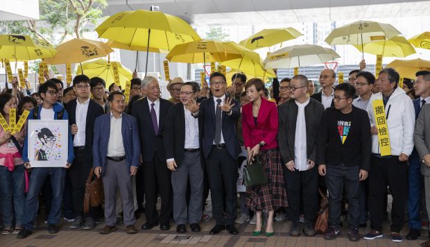 El movimiento Paraguas, que se desarrolló simultáneamente con Occupy Central , funcionó durante 79 días en 2014, pero no logró un sufragio universal genuino en Hong Kong, como fue su misión. (Foto: EFE)