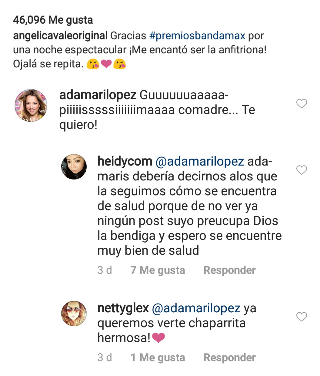 Adamari López en Instagram (Foto: Captura de pantalla)