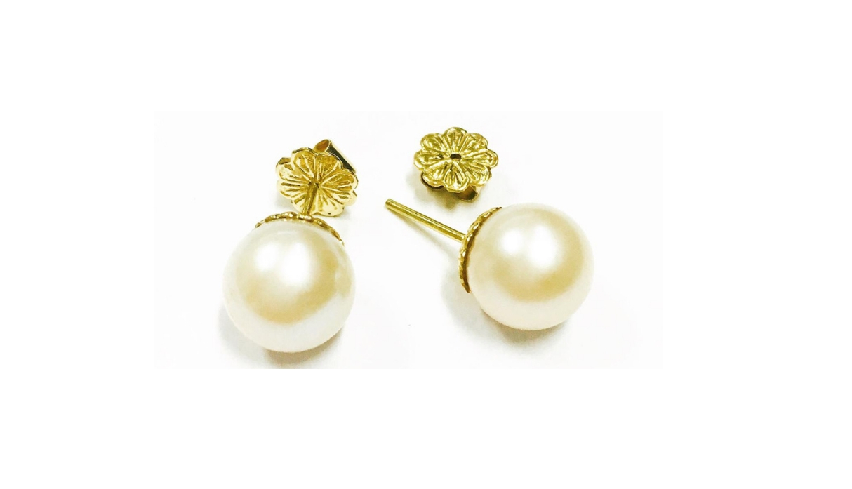 Perlas cultivadas con oro de 18 kilates. (Foto: CALLA Joyas by Mircalla L. Cerna)