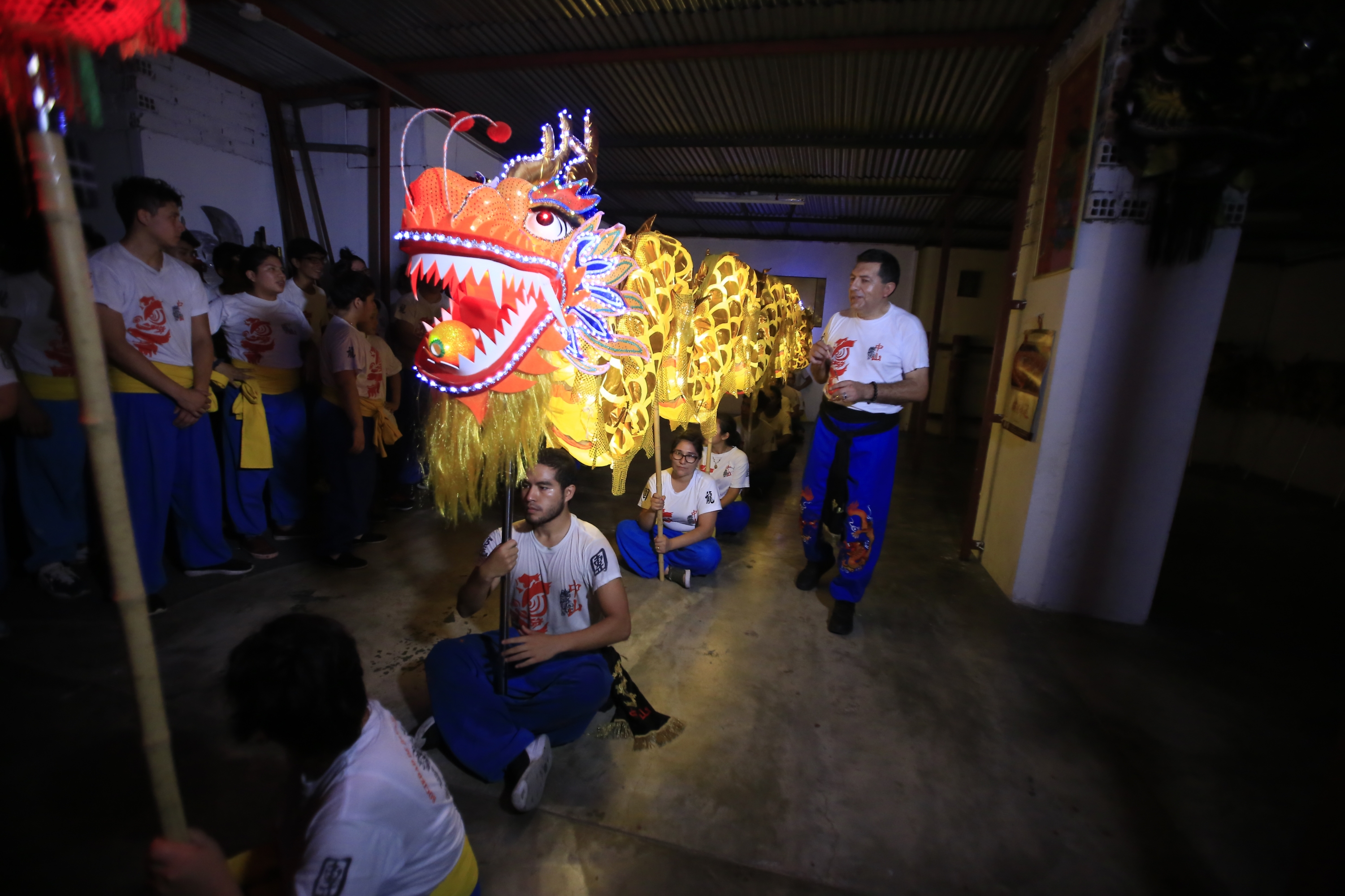En la cultura china, el dragón representa el espíritu del país. (Foto: Jessica Vicente)