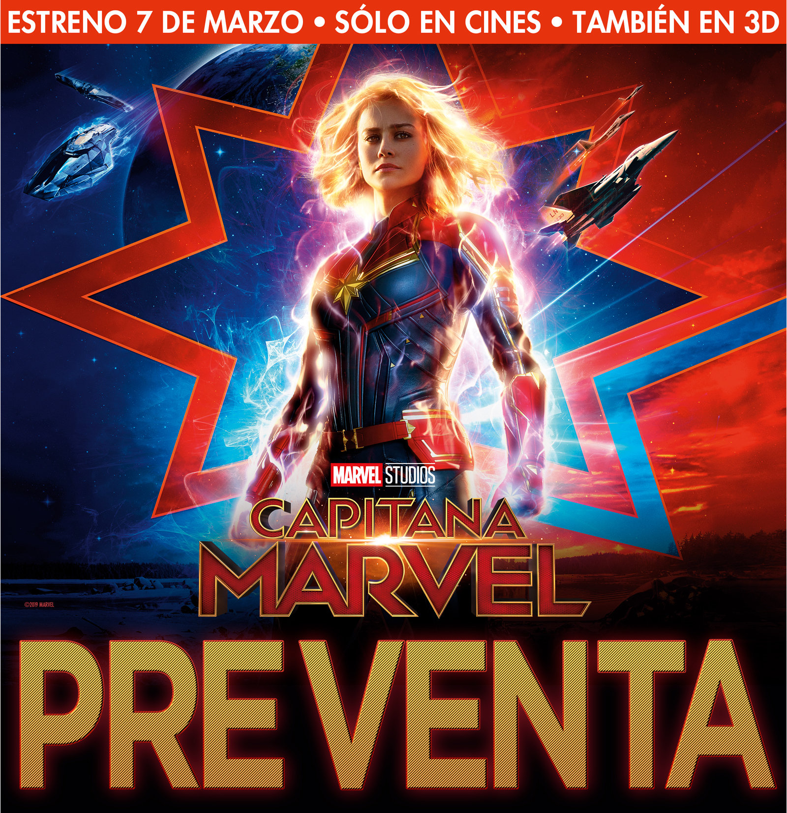 Capitana Marvel se estrena el 7 de marzo en Perú. (Foto: Difusión)