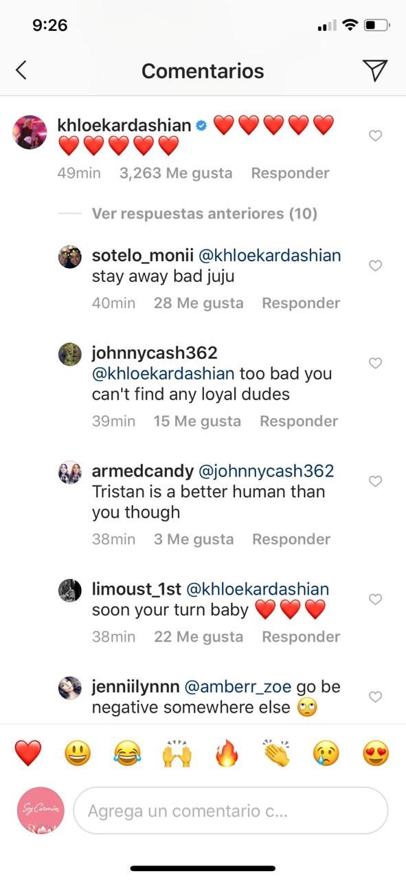 Khloe Kardashian es criticada en Instagram por saludar a Jennifer Lopez. (Foto: Instagram)