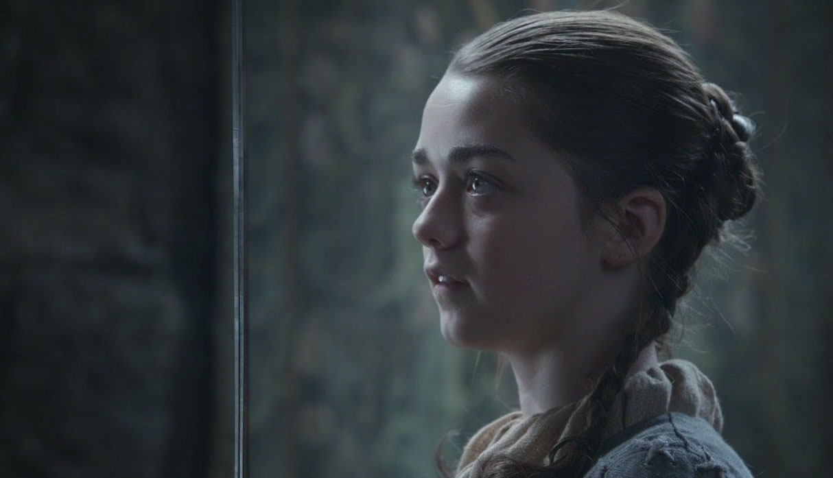 Arya Stark en la Temporada 1 (Foto: HBO)