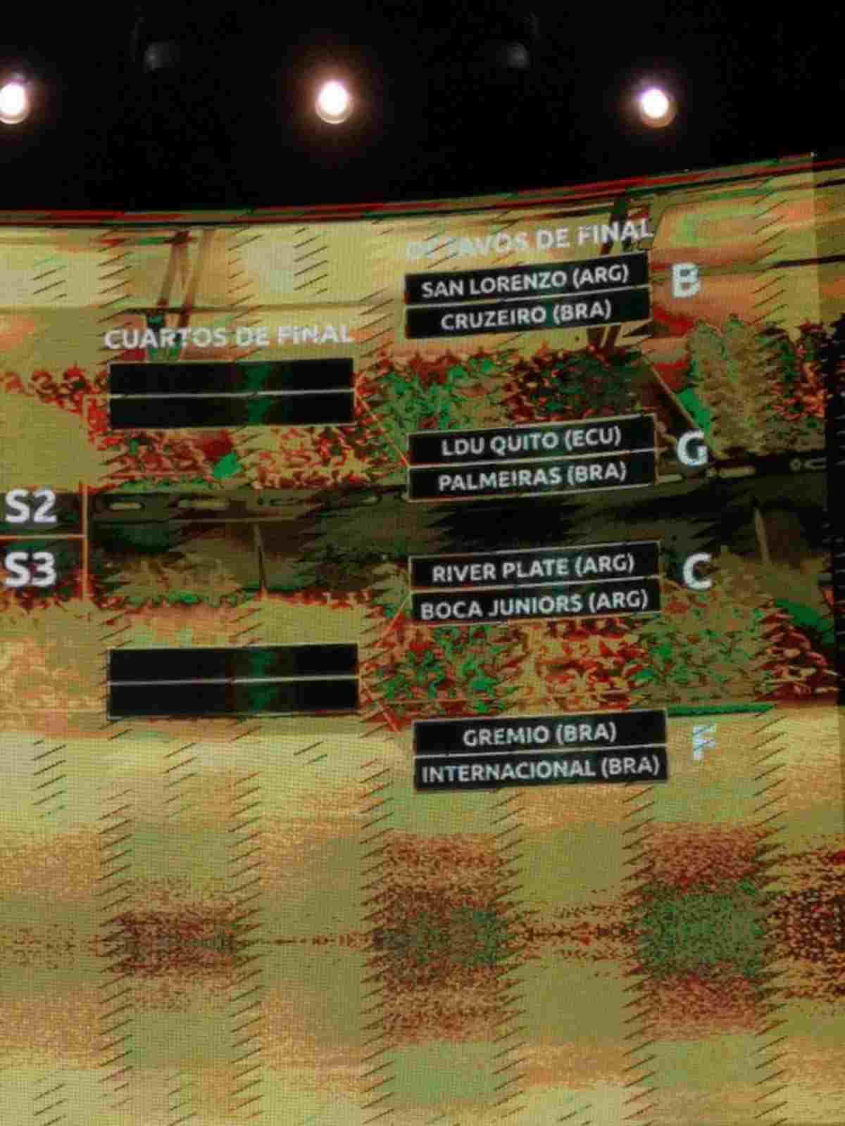 Boca y River, en el simulacro de la Copa Libertadores 2019. (Captura de Olé)