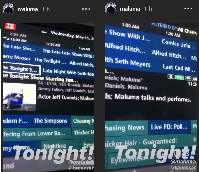 Maluma se presentará en el programa de Jimmy Fallon (Foto: Captura de Instagram)