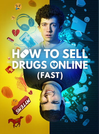 Afiche oficial de How to Sell Drugs Online (Fast) (Foto: Netflix)