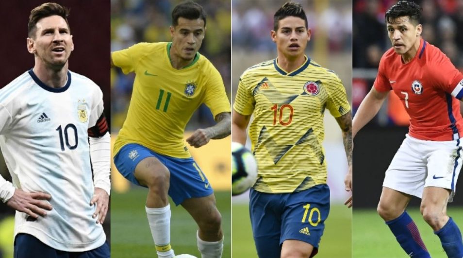 Los jugadores más caros de cada selección de la Copa América Brasil 2019. ¿Quién es el futbolista más valioso de cada equipo? (Foto: AFP)
