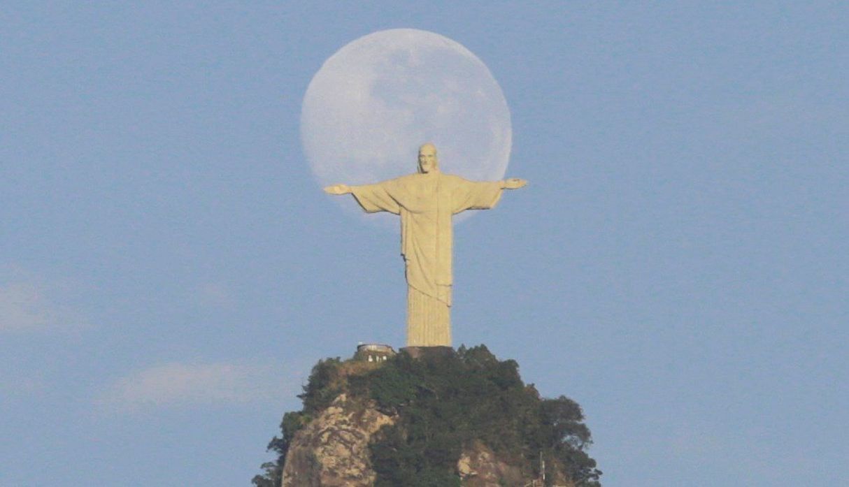 Cristo Redentor en Río de Janeiro. (Foto: EFE)
