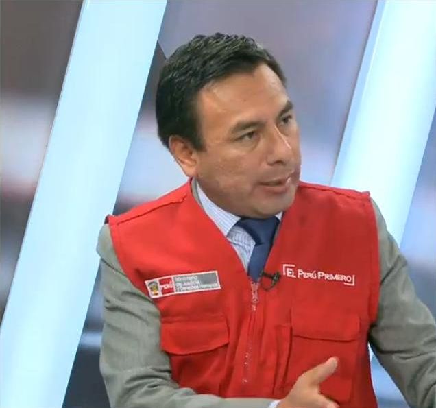 César Cárdenas Lizarbe. (Captura: JNE TV)
