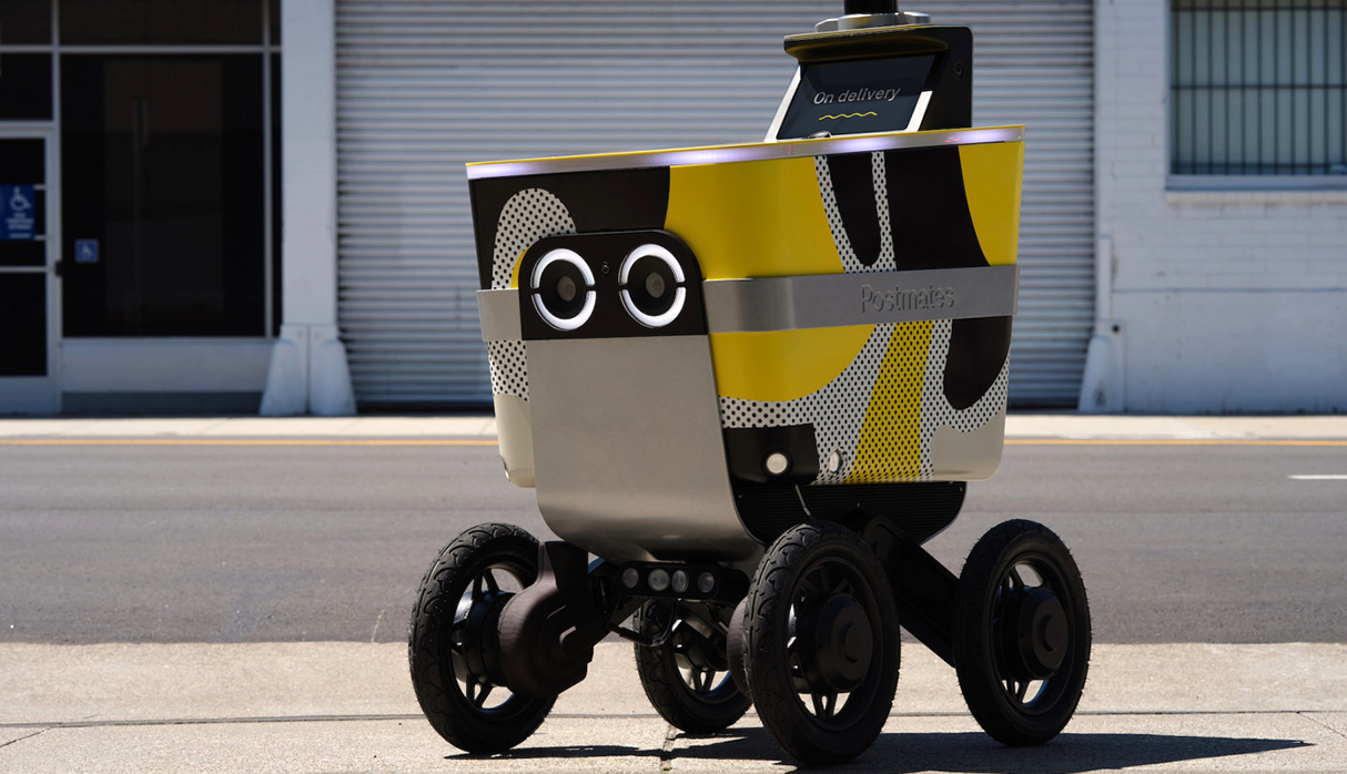 Postmates planea revolucionar el servicio de 'delivery' con este robot. (Foto: Difusión)