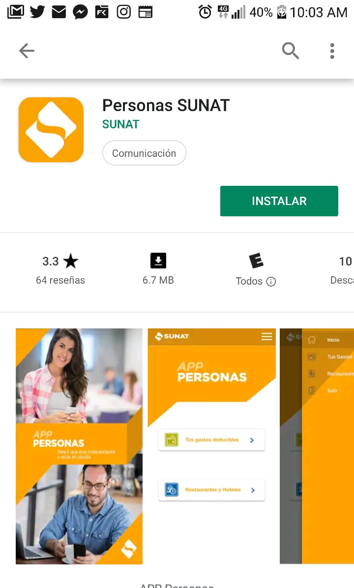 La App Personas está disponible para Android y IOS.