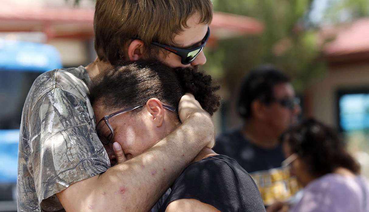 El tiroteo en El Paso dejó dolor entre sus habitantes. (Foto: EFE)
