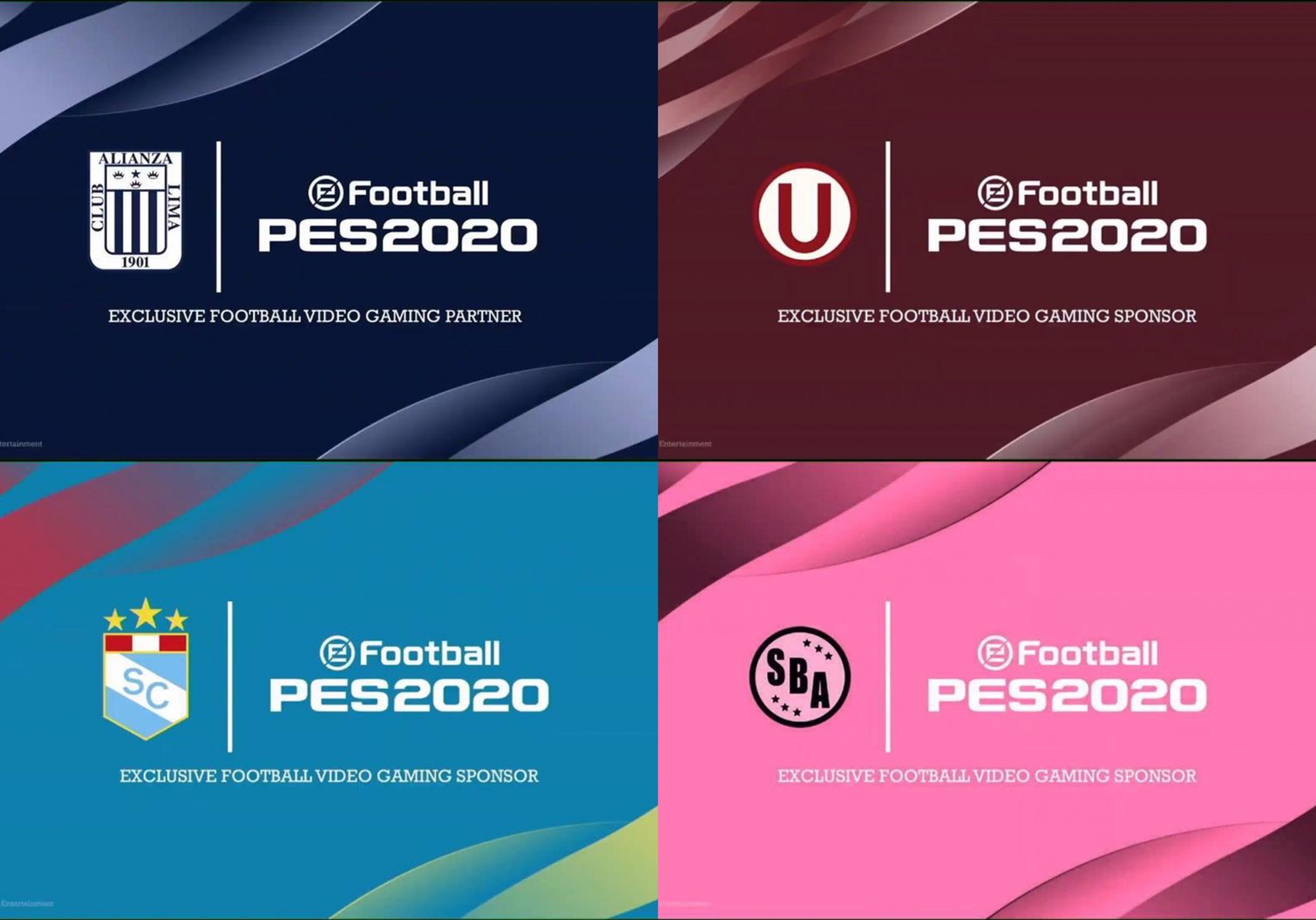 Estos son los equipos peruanos en PES 2020. | Konami