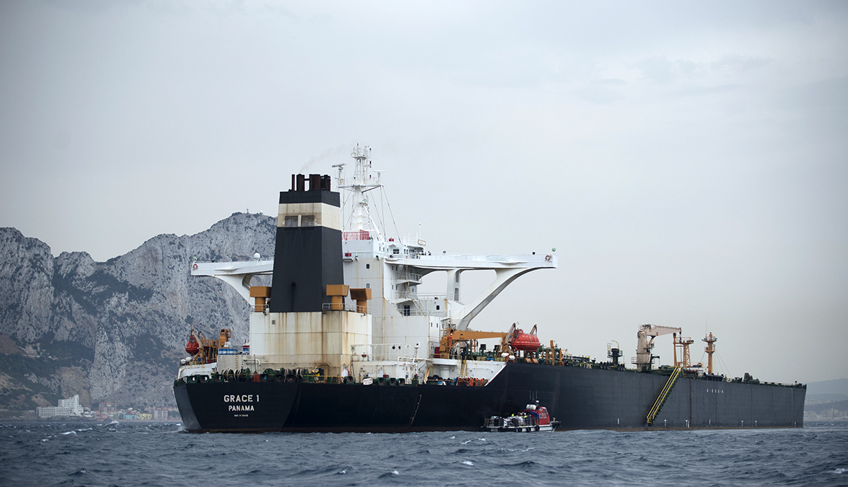 Un juez de Gibraltar ordenó liberar barco petrolero iraní, pese a pedido de Estados Unidos de sostener su bloqueo. (Foto: AFP/archivo)