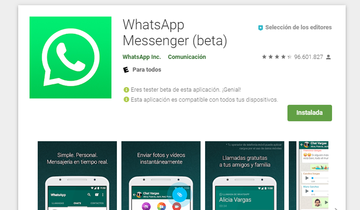 En algunos dispositivos Android ya no podrás descargar WhatsApp al no ser compatible.