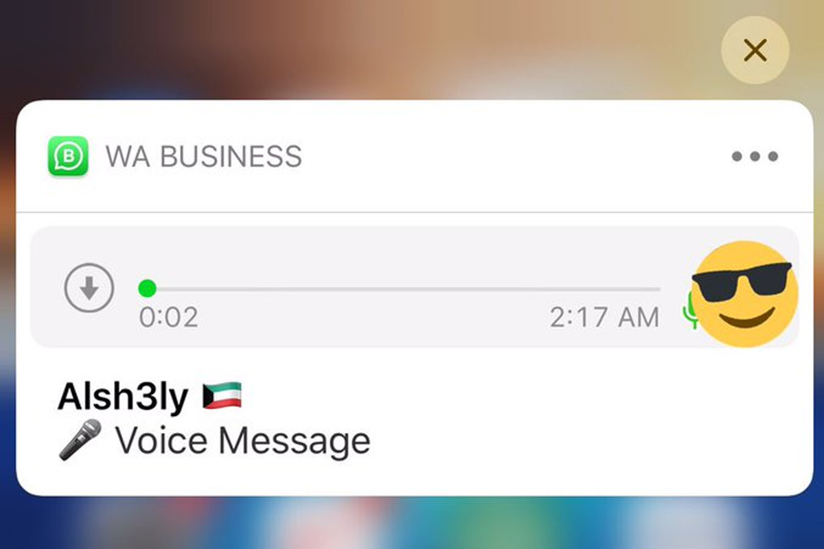 Desde ahora podrás escuchar todos tus mensajes de voz desde las notificaciones. (Foto: WhatsApp)