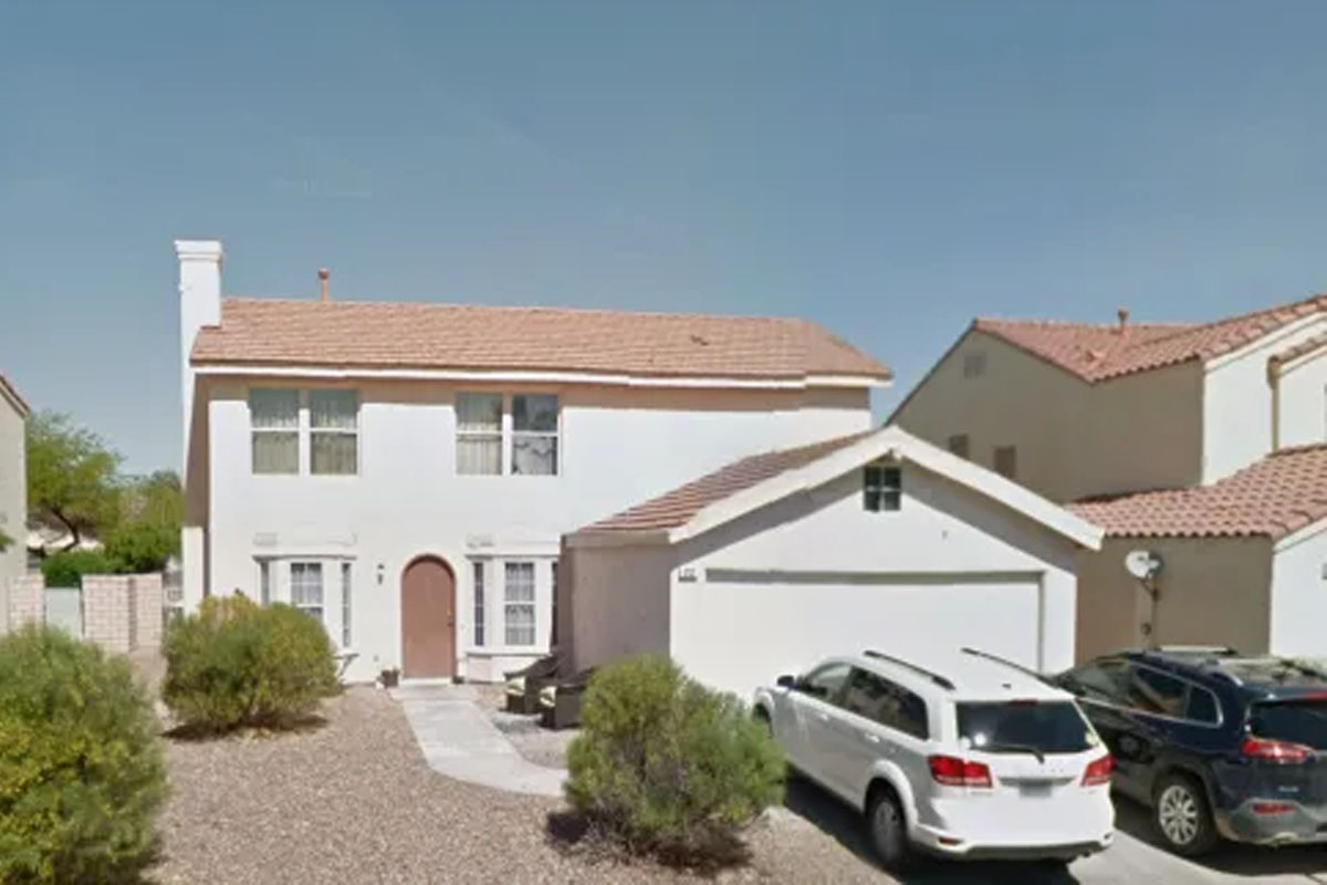 Así luce la verdadera casa de Los Simpson en Henderson, Nevada, Estados Unidos. (Foto: Google Maps)