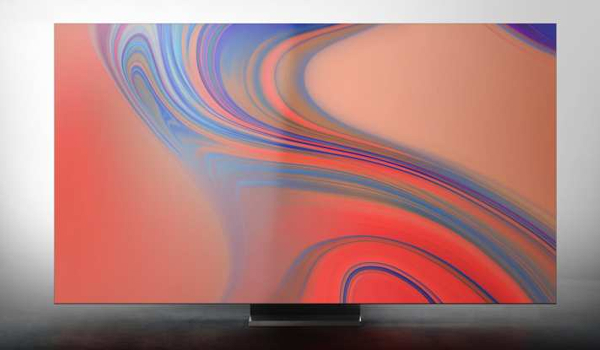 Así luce el televisor de Samsuing sin casi nada de bordes. (Foto: Samsung)