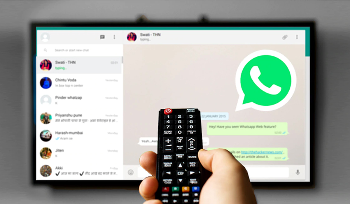 WhatsApp puede iniciarse en tu televisor siempre y cuando compartas tu sesión desde tu smartphone. (Foto: WhatsApp)